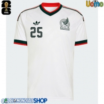 Maglie da calcio Messico Roberto Alvarado #25 Seconda Maglia Mondiali 2026  Manica Corta